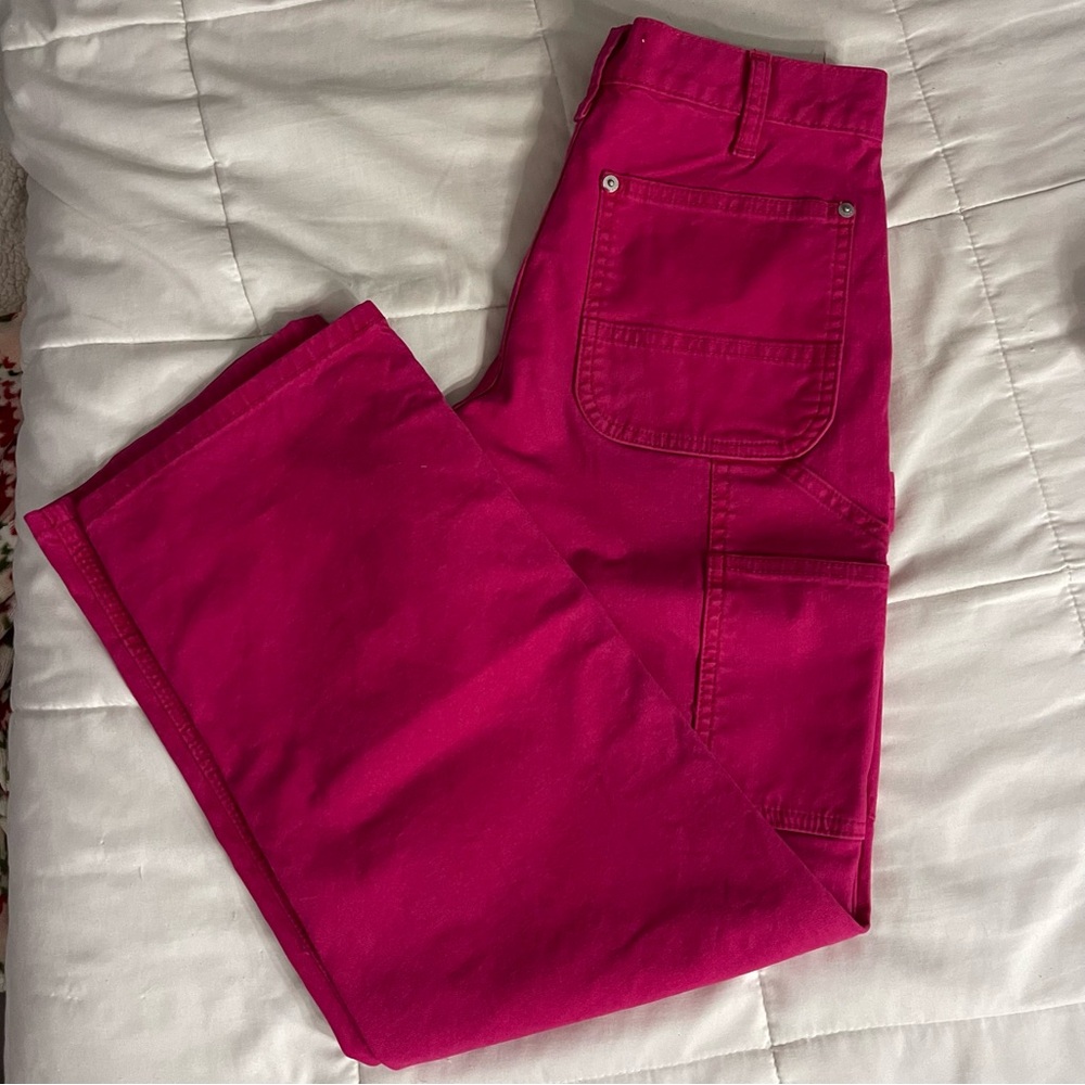 Pink Lucky Brand cargo style pants